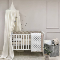 MSonya Комплект постільної білизни для новонародженого  Baby Mix, hearts gray-beige, 6 EL
