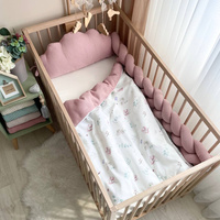 MSonya Nordic Baby-Bettwäsche-Set – Puder-Hortensie