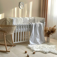 MSonya Babybettwäsche Set – DreamLand Kollektion, Weiß