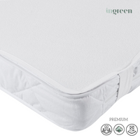 Set aus Laken + wasserdichter Abdeckung 80*60 Monaco