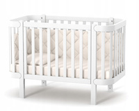 Veres wooden Monaco bed, white