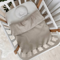 MSonya Blanket-transformer DreamLand Latte 75x100 – blanket with swaddle function